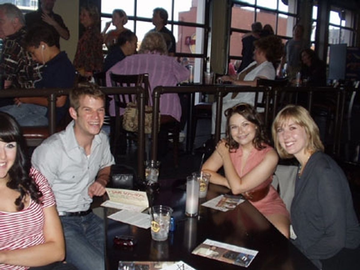 Rachael Fogle, Josh Bernaski, Sarah Levine and Kera Halbersleben at 